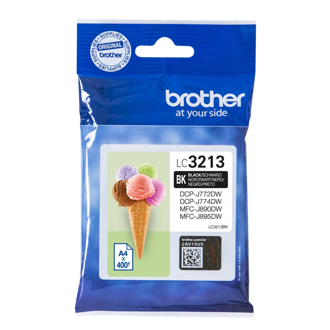 Brother lc3213bk negro 400 paginas