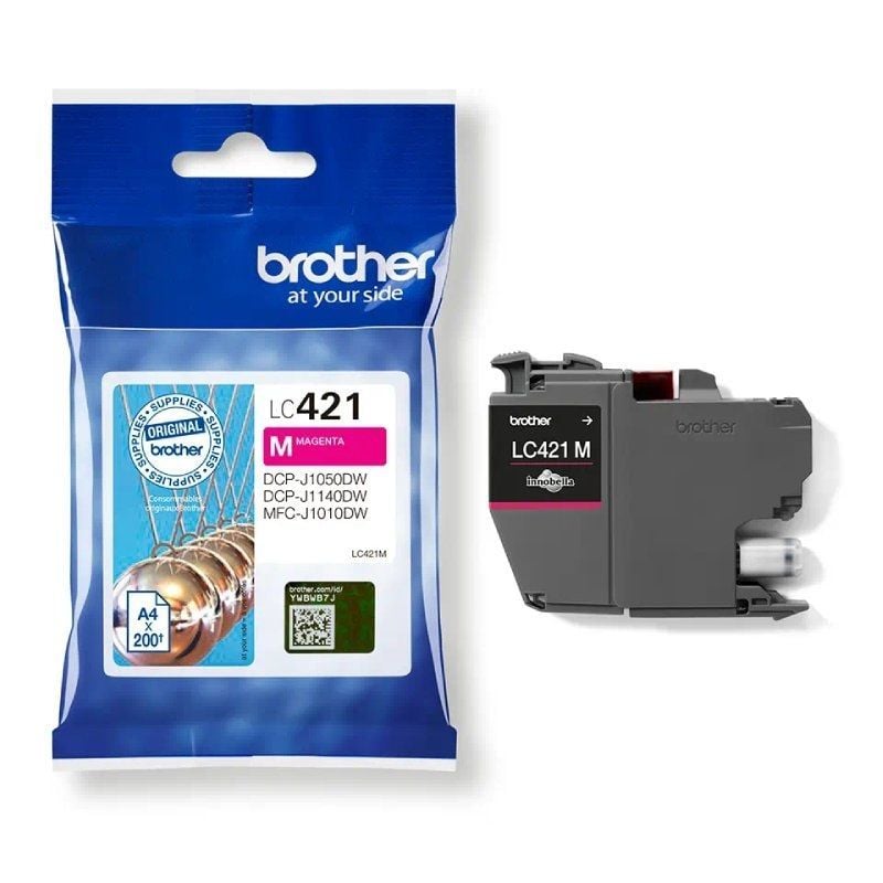 Brother lc421m magenta 200 paginas