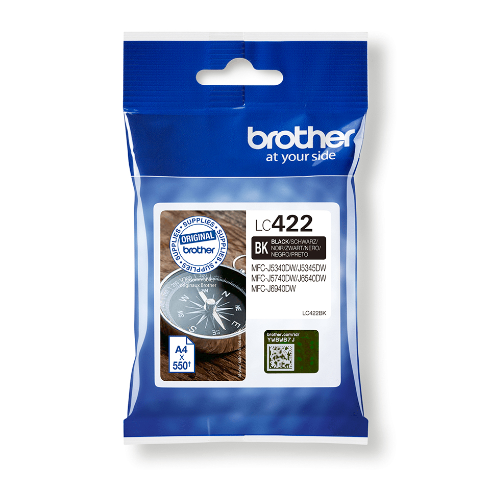 Brother lc422bk negro 550 paginas