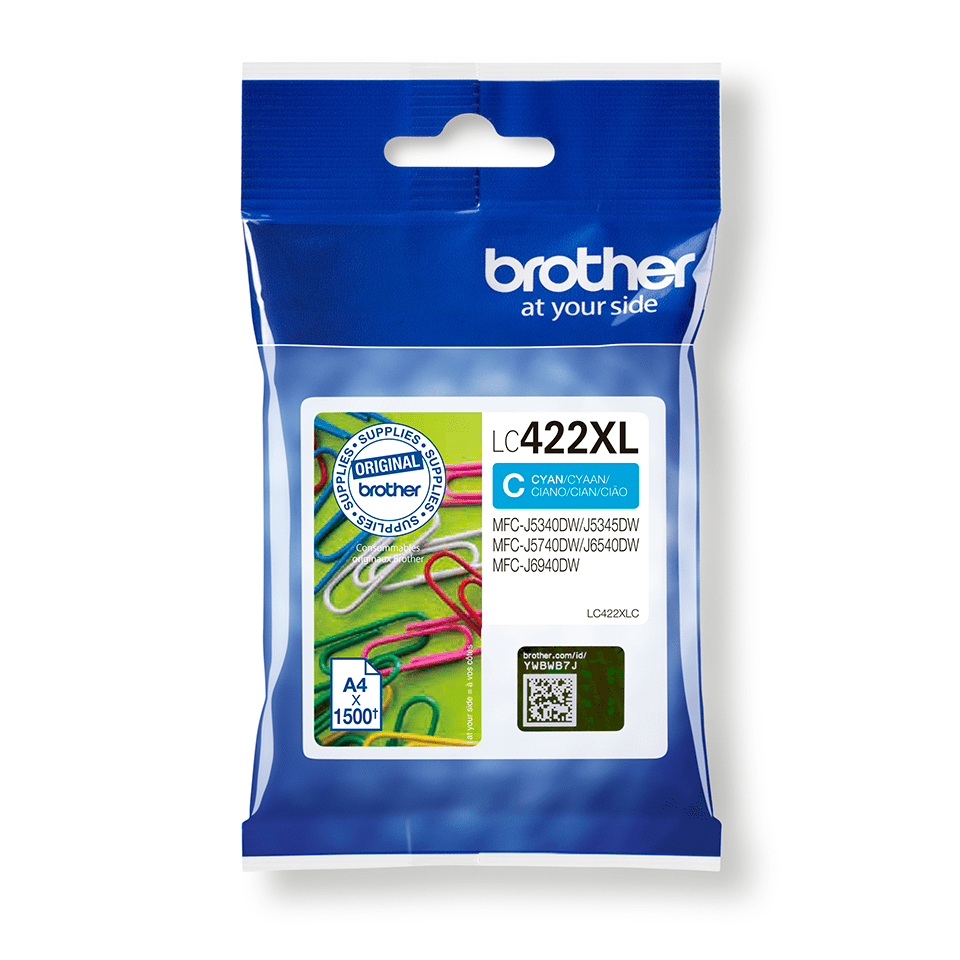 Brother lc422xlc cian 1500 paginas