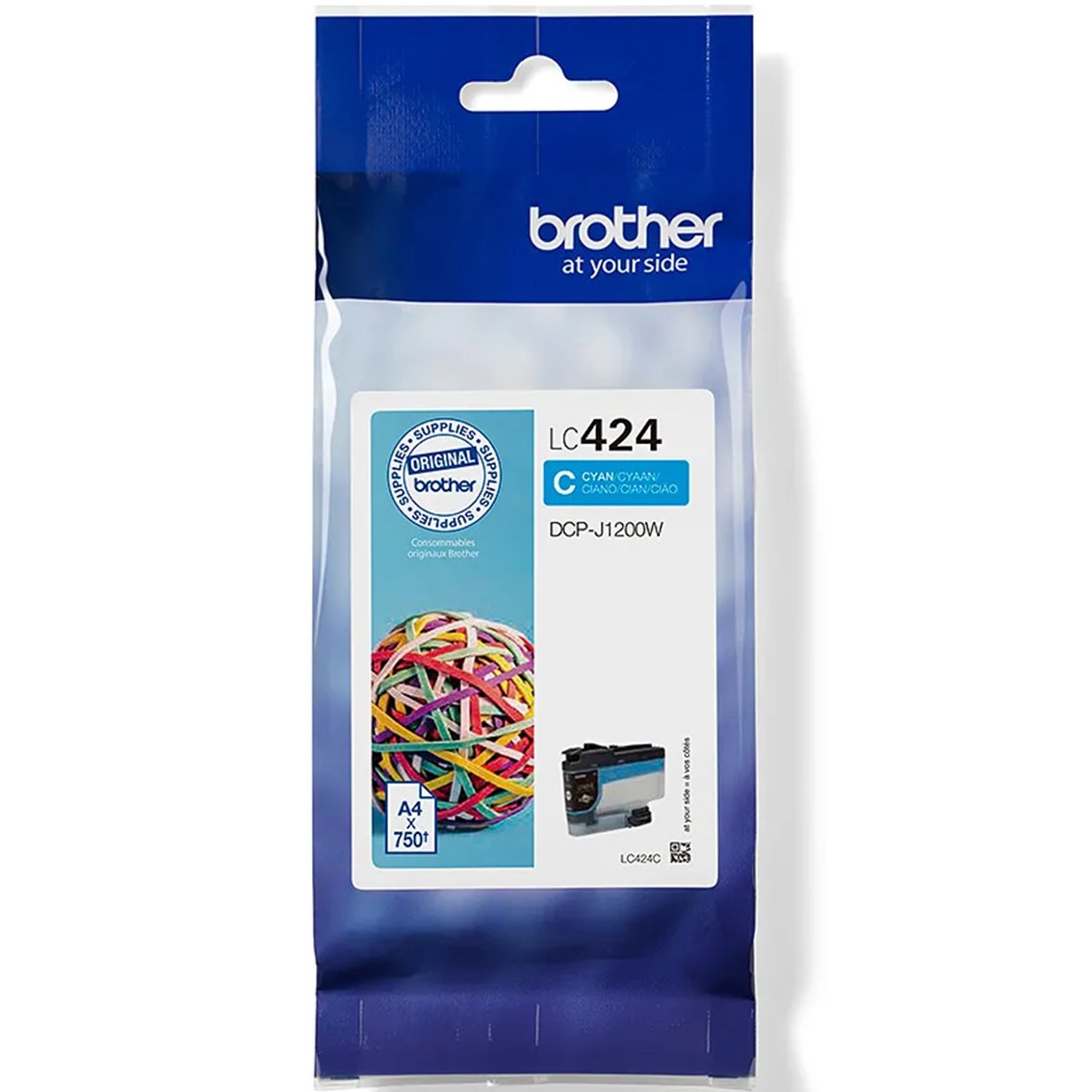 Brother lc424c cian 750 paginas