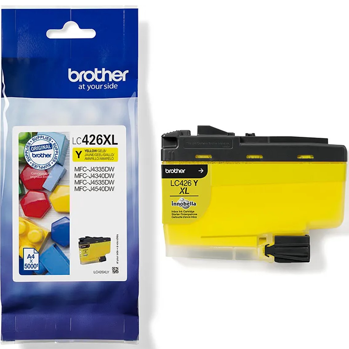 Brother lc426xly amarillo 5000 paginas