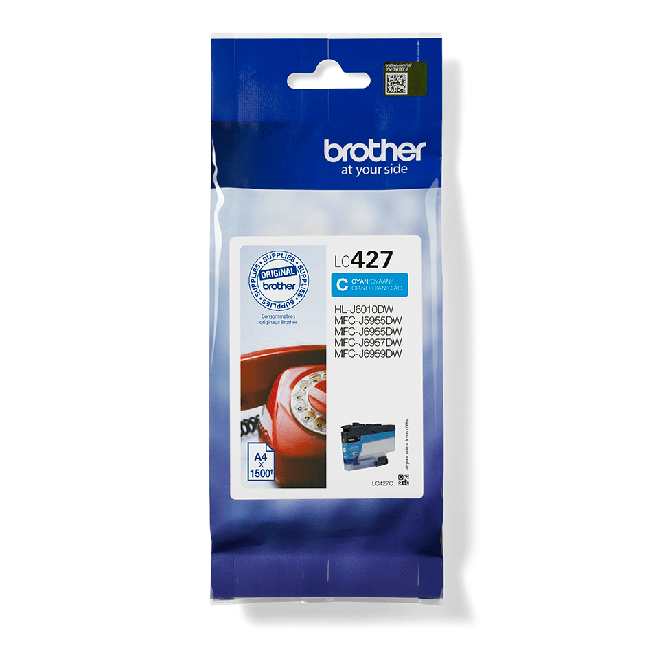 Brother lc427c cian 1500 paginas
