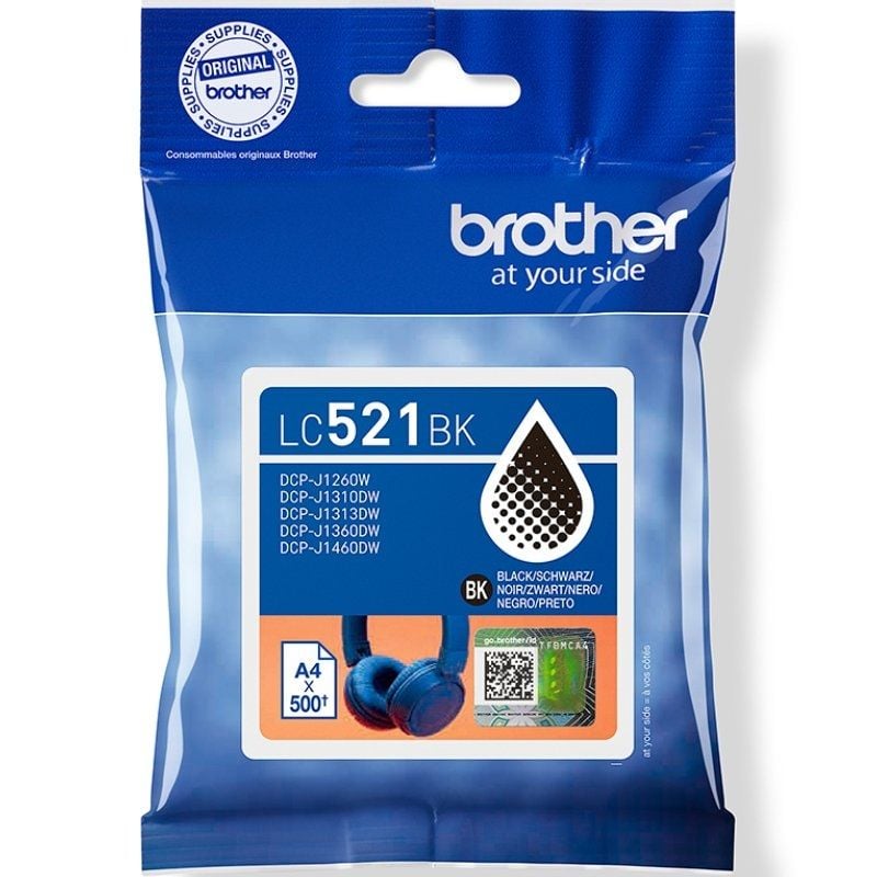 Brother negralc521bk 500 paginas