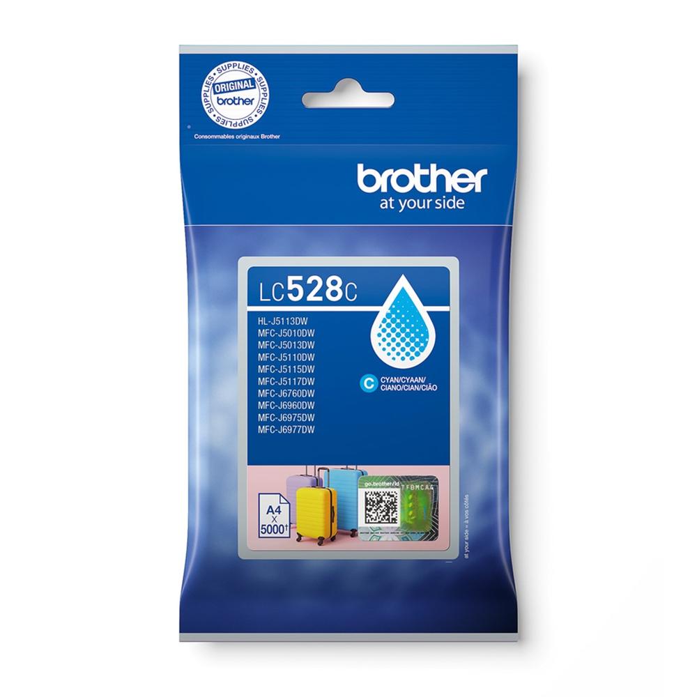 Brother lc528c azul