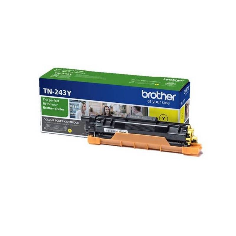 Brother tn243y amarillo 1000 paginas dcpl3510cdw - hll3270cdw - hll3290cdw - mfcl3710cw - mfcl3730cdn - mfcl3750cdw - mfcl3770cdw