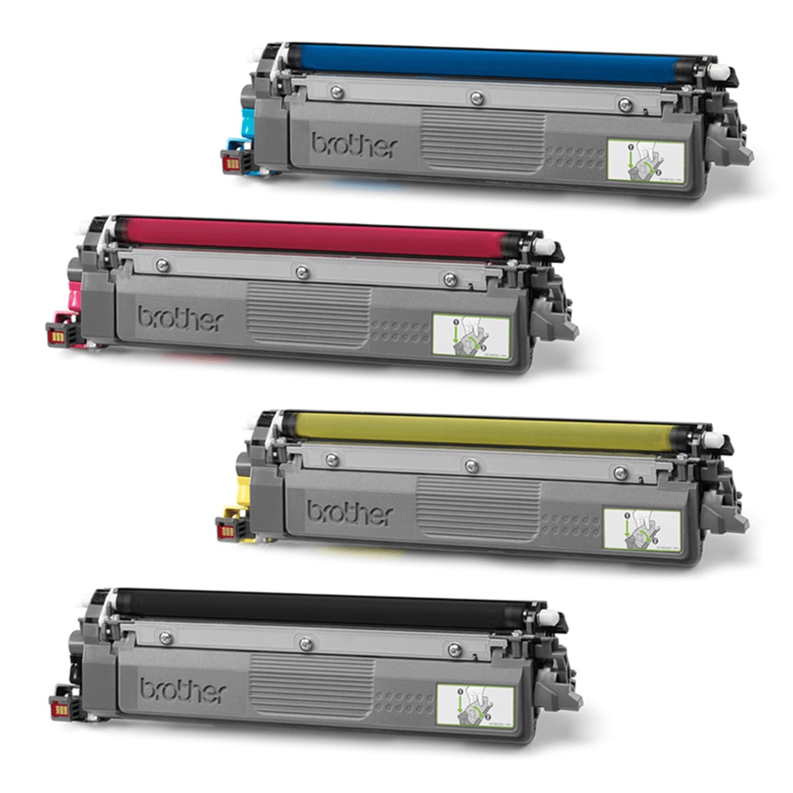 Brother tn248val negro - cian - amarillo - magenta 1000 paginas