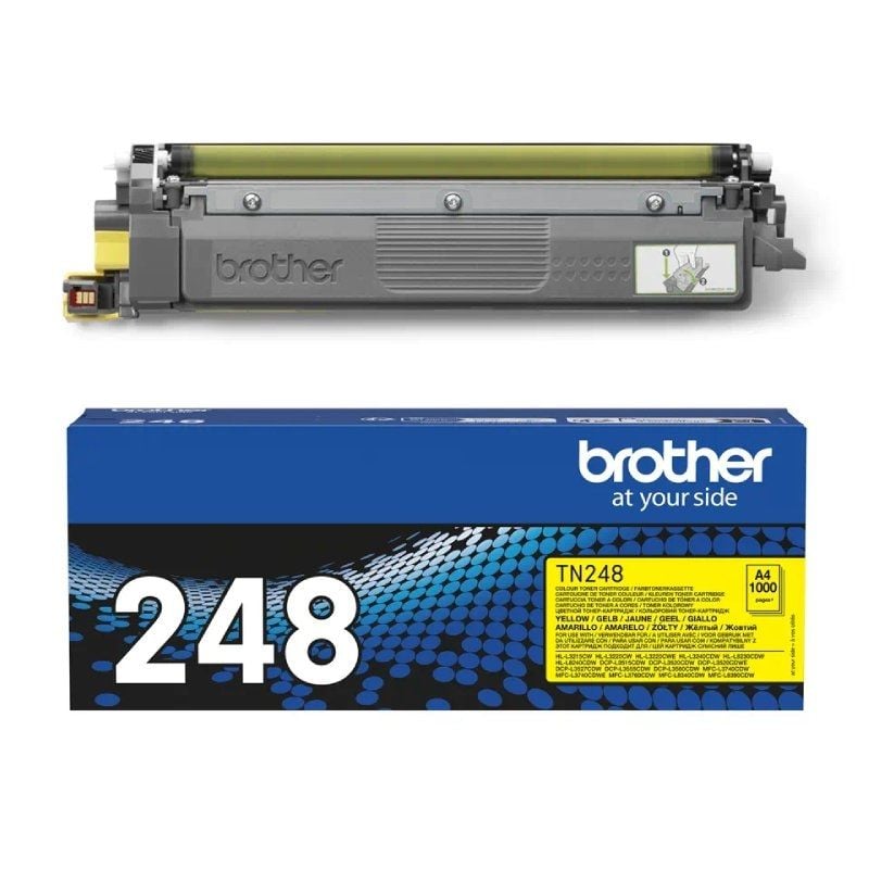 Brother tn248y amarillo 1000 paginas