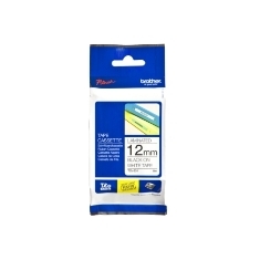Brother tzefx231 12mm x 8m blanco - negro flexibles