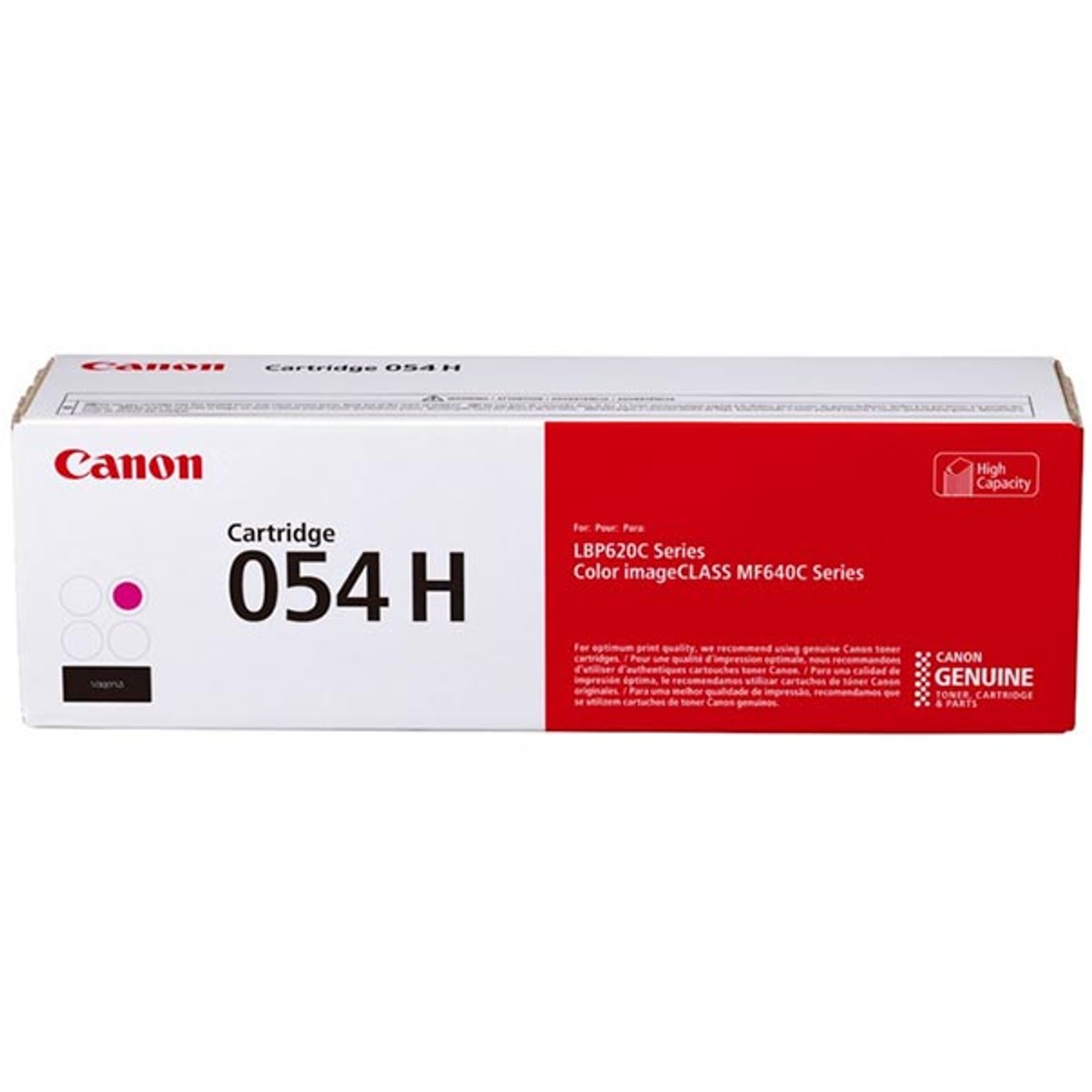 Canon 054h magenta 2300 pag lbp622 - mf641 - mf644 - lbp621 - lbp623 - mf641 - mf643 - mf645