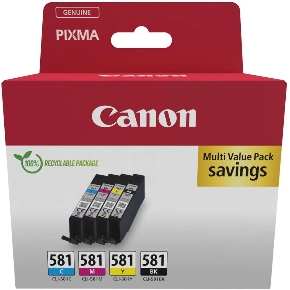Canon cli - 581 bk - c - m - y