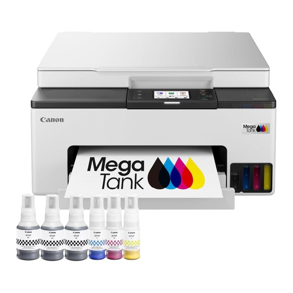 Canon maxify gx1051 red - wifi - duplex impresión - depósitos tinta - 3 botellas negro