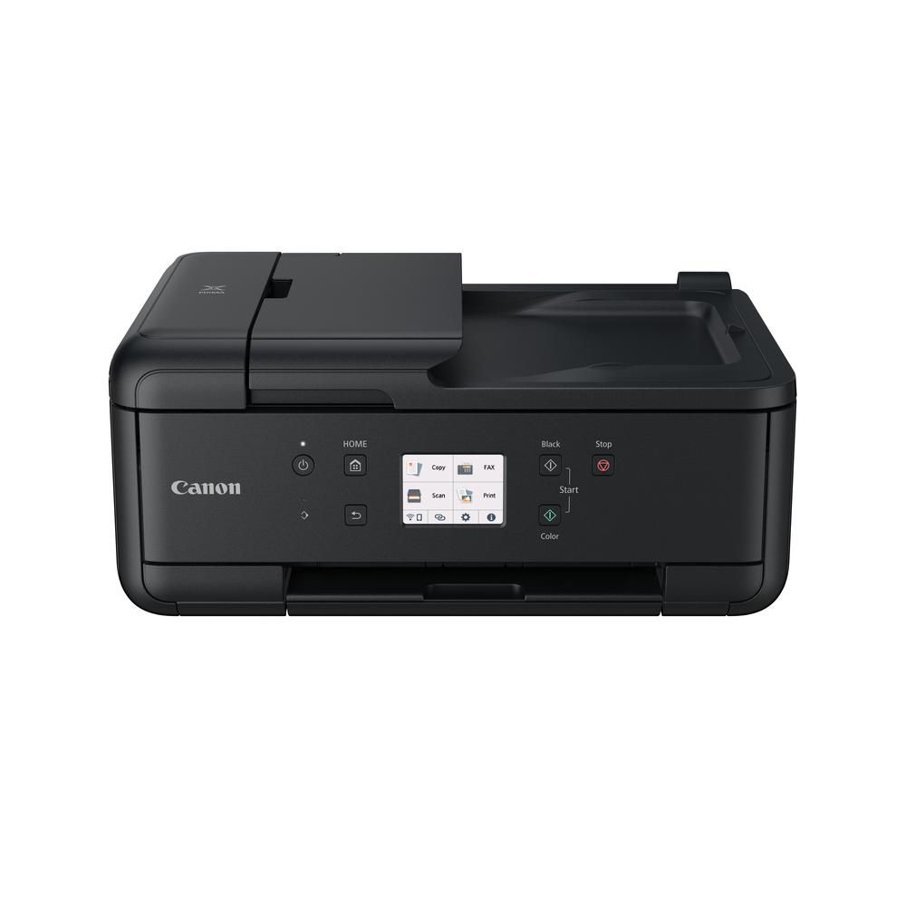 Canon maxify tr7650 color fax - a4 - 15ipm - duplex impresion - wifi - adf - tintas independientes