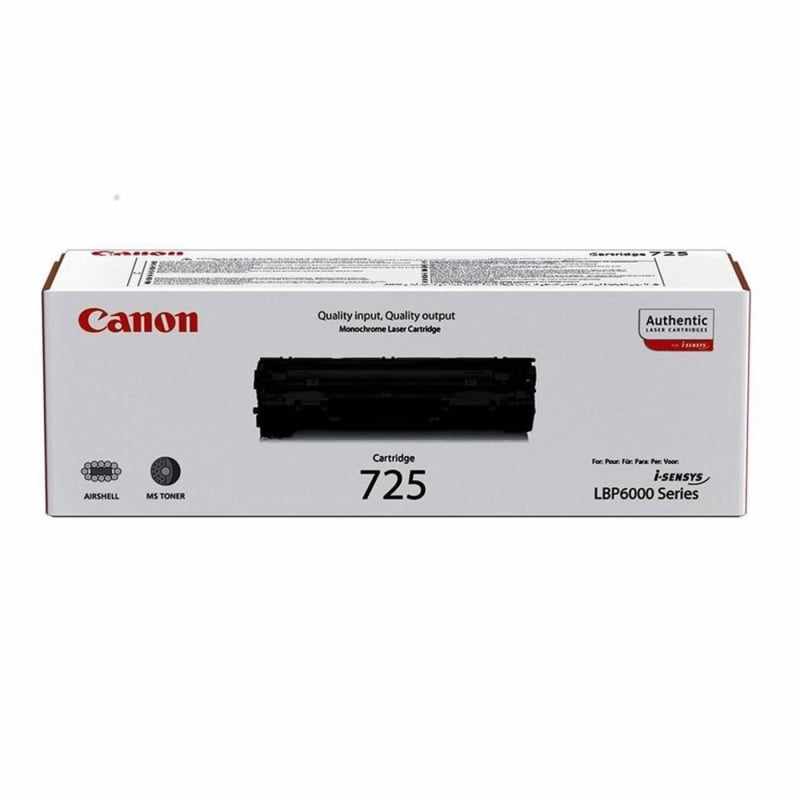 Canon 725 negro 1600 páginas lbp6000