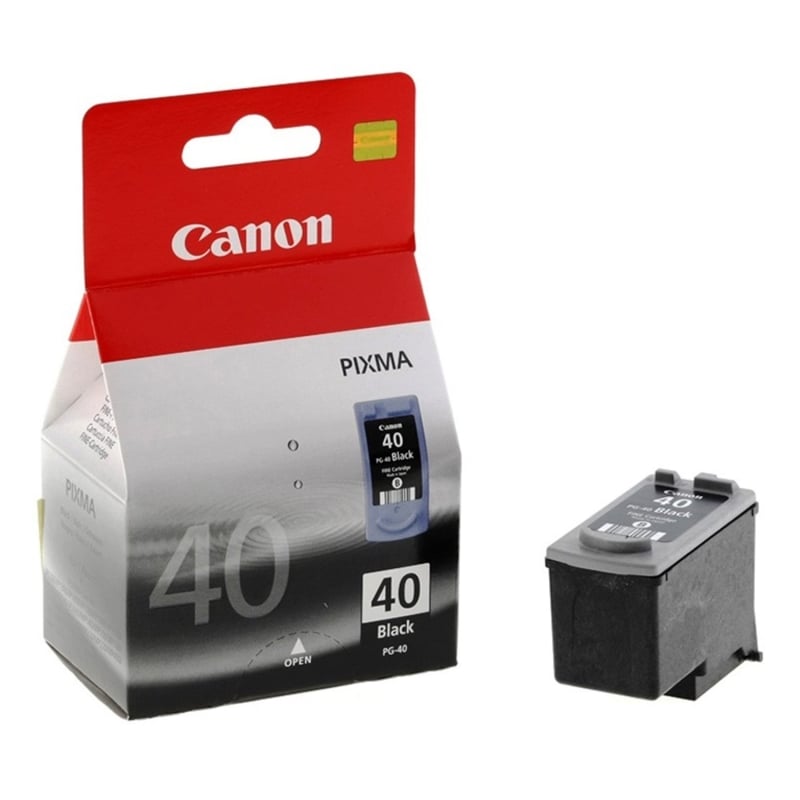Canon pg 40 negro 16ml pixma 1600 - 2200 - 2600 - mp150 - 170 - 190 - 450 - pg40