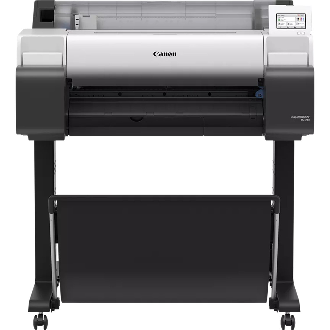 Canon tm - 240 + pedestal sd - 24 a1 24 pulgadas - 2400ppp - usb - red - wifi - diseño cad - tinta 5 colores - tactil 4.3 pulgadas