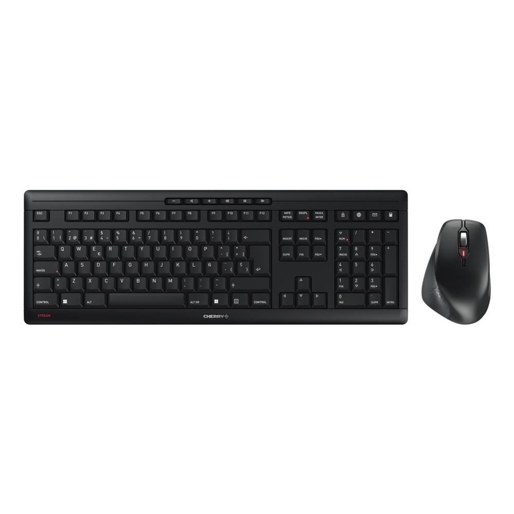 Cherry stream desktop comfort inalambrico negro