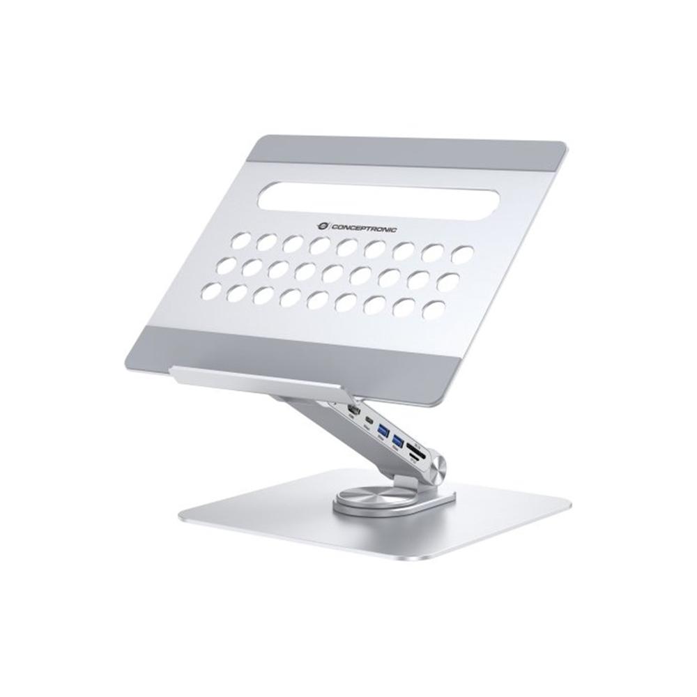 Conceptronic 7 en 1 + soporte para portatil