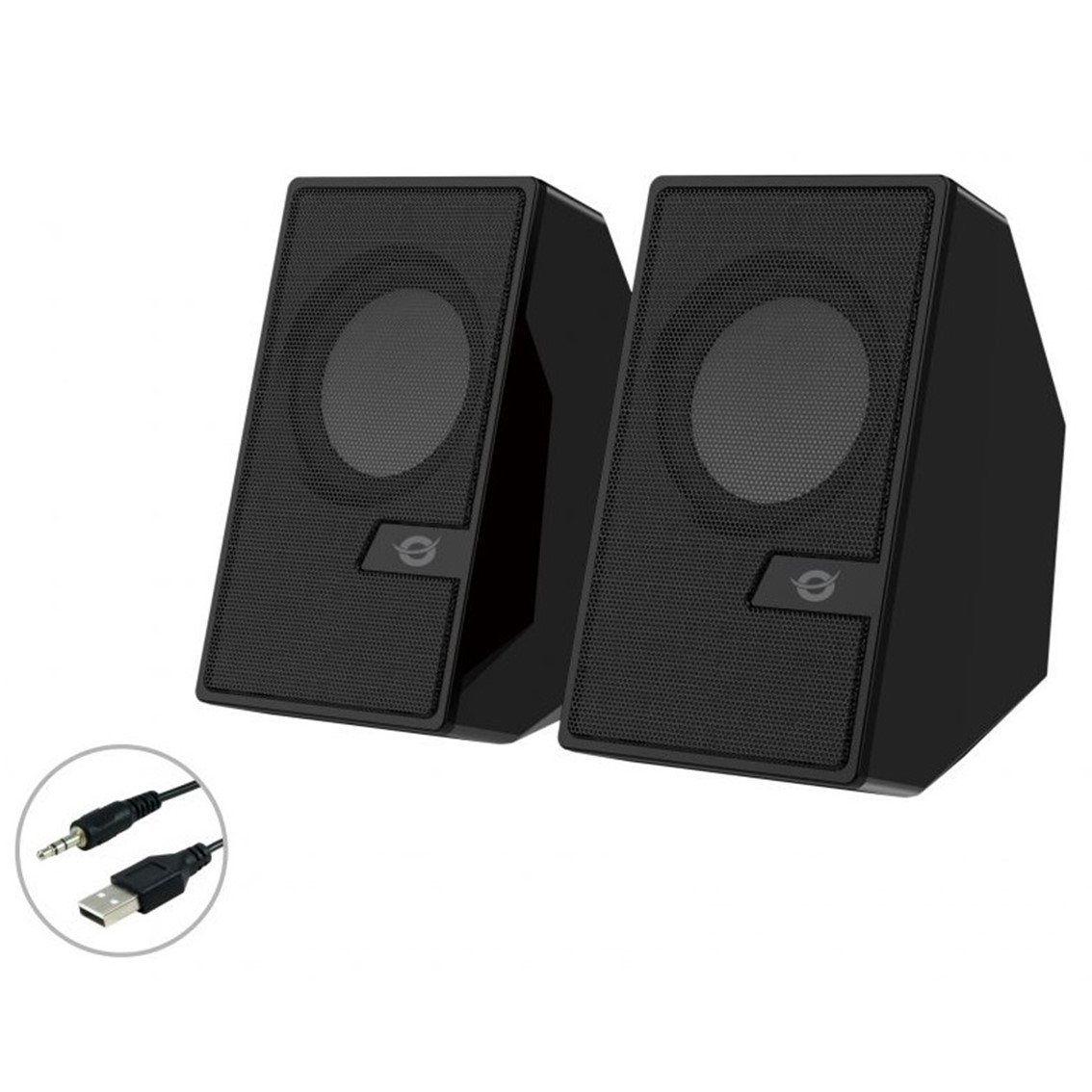 Conceptronic bjorn02b - 6w - negro