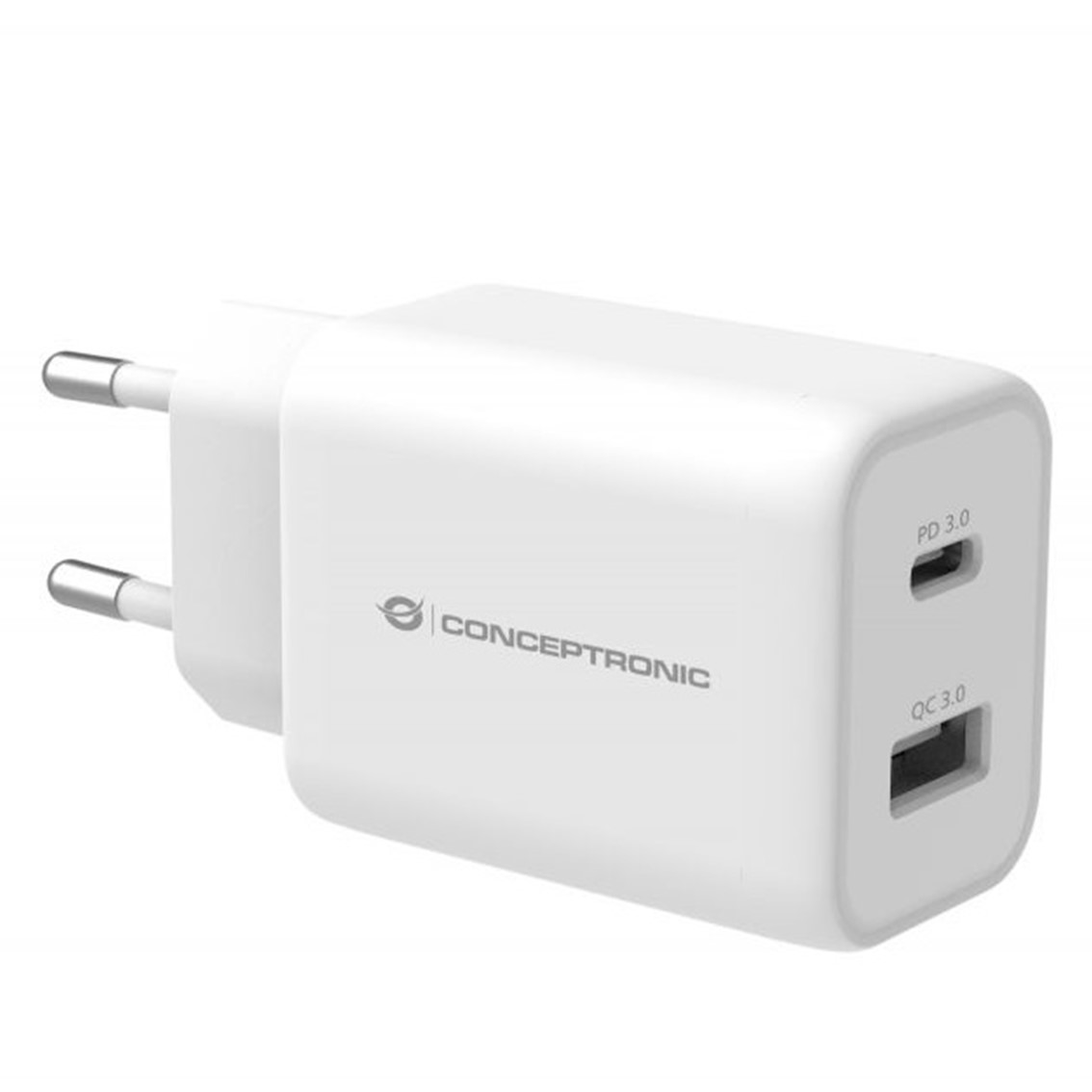 Conceptronic carga rapida pd 1 puerto usb - a althea - 33w - blanco