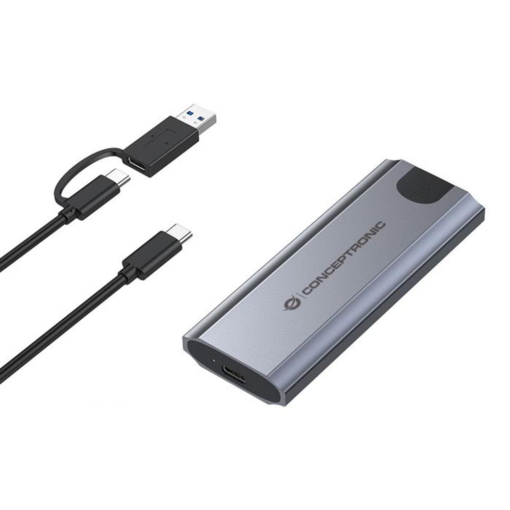 Conceptronic dante hd m.2 nvme ssd usb - c 3.2 gen2 - usb - a