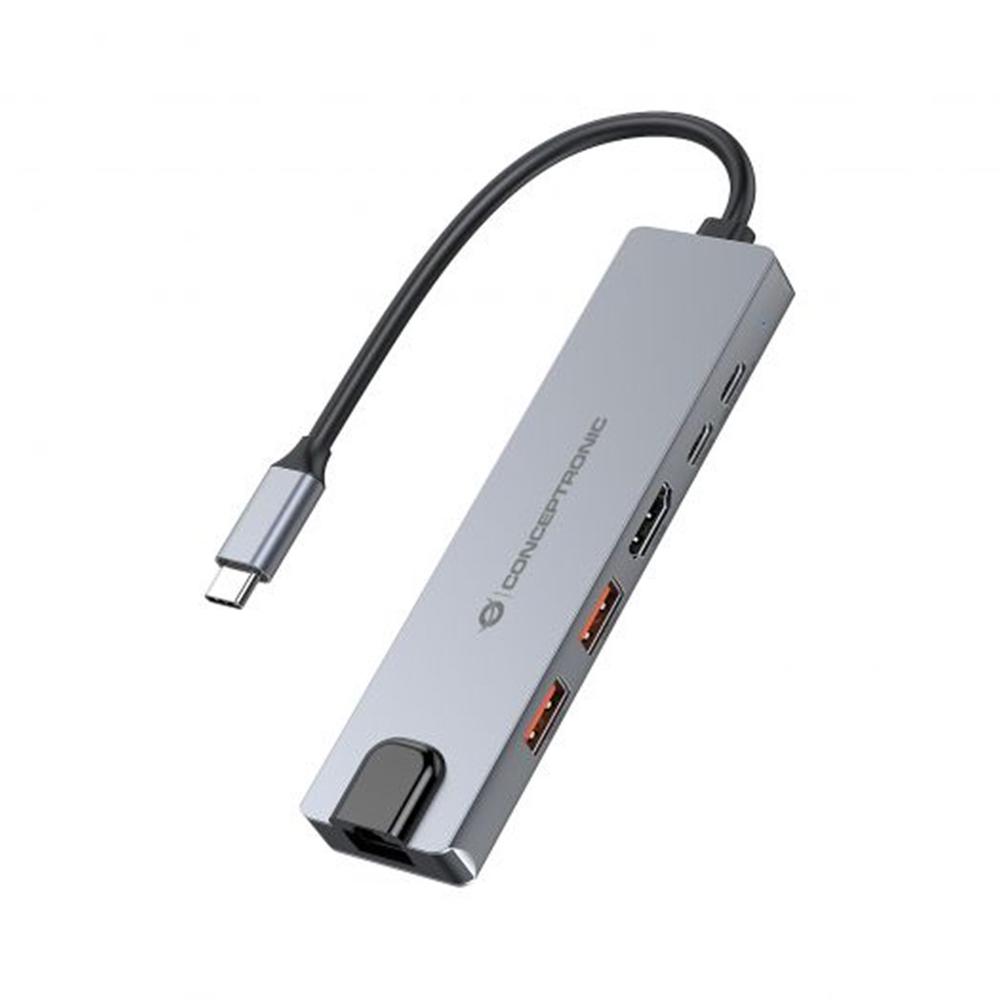 Conceptronic donn29g usb tipo c 6 en 1
