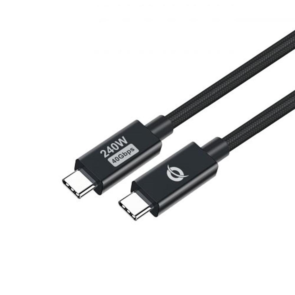 Conceptronic macho - macho 1.2m pd 3.1 240w 48v 5a 480mbps e - mark