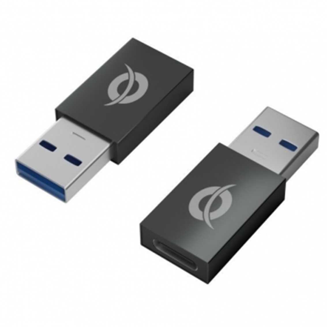 Conceptronic usb 3.0 a usb tipo c macho - hembra 2 unidades