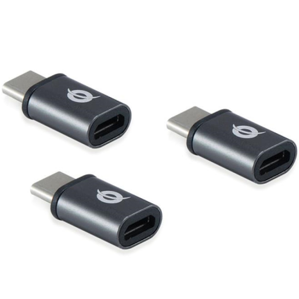 Conceptronic usb tipo c 3.1 macho a micro usb hembra otg pack 3 unidades