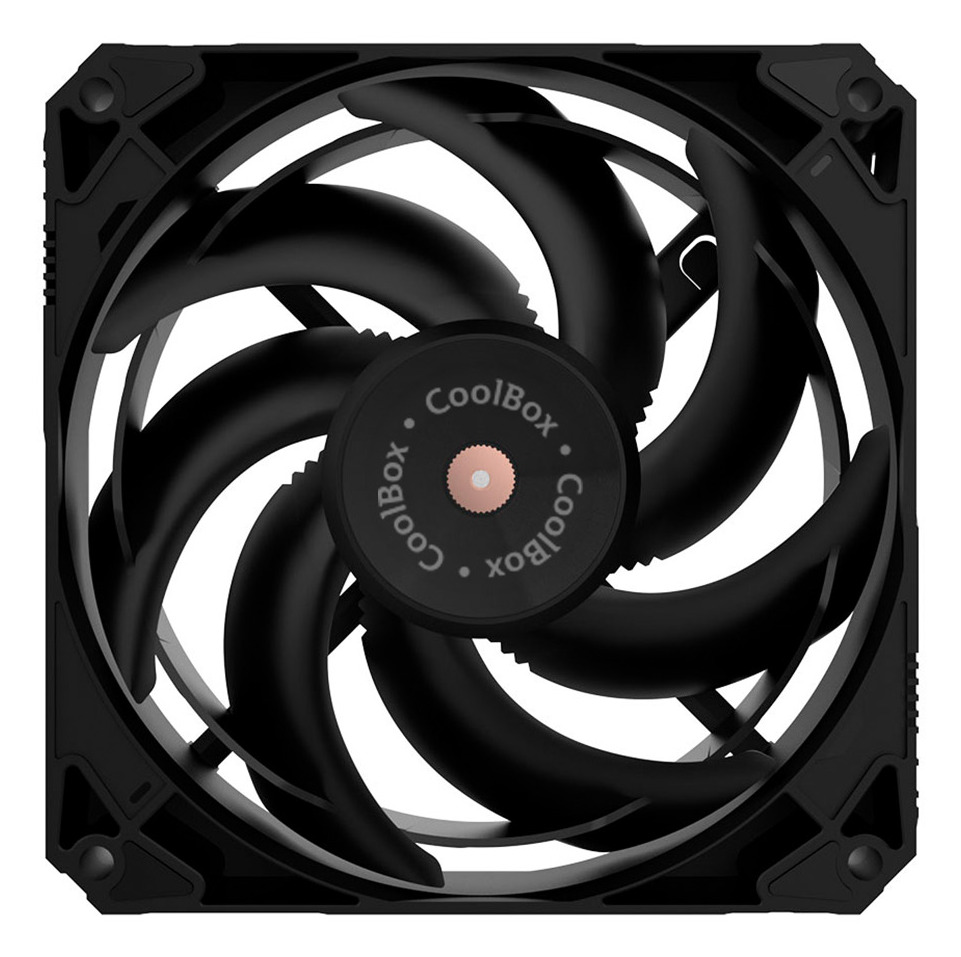 Coolbox 120 mm v12 black