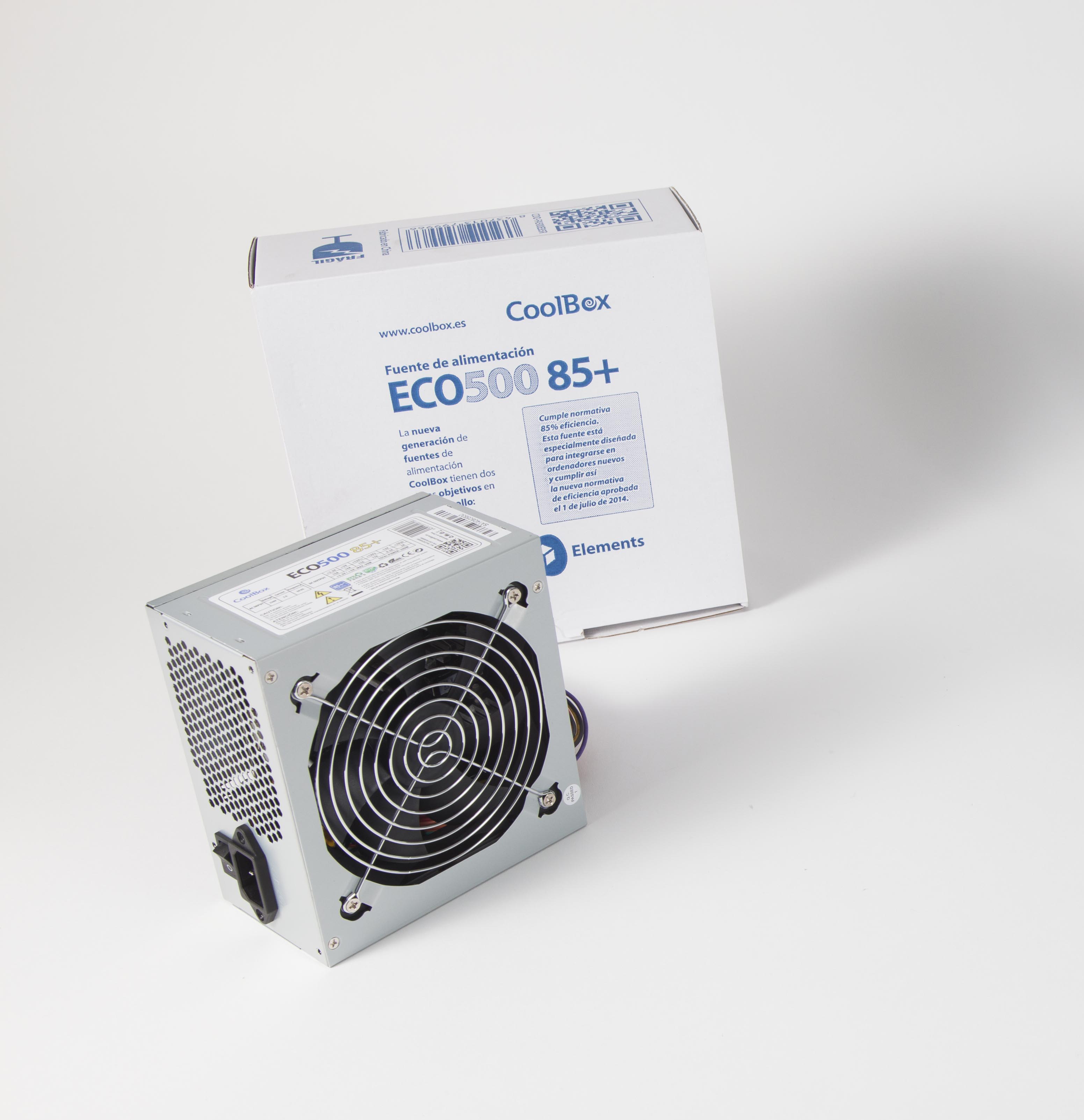 Coolbox atx eco 500 85+ full range