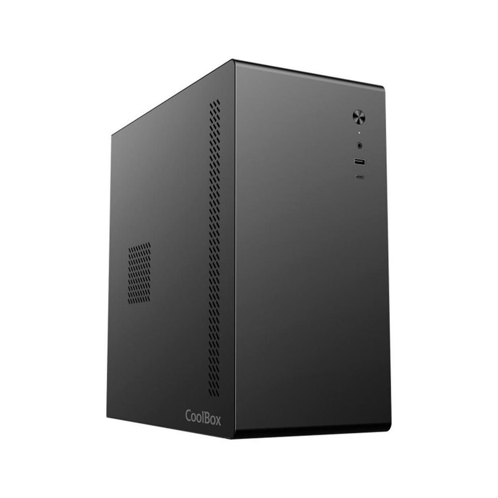 Coolbox m640c matx negra fuente 500w