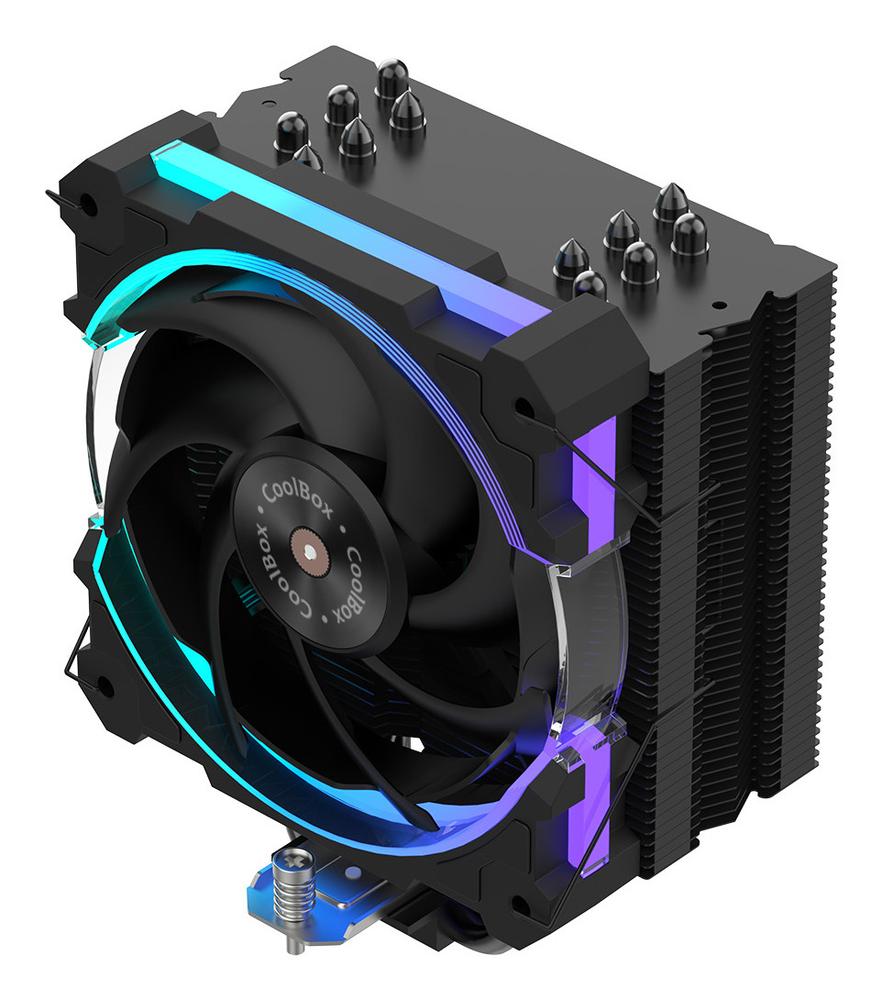 Coolbox negro argb h6 ring
