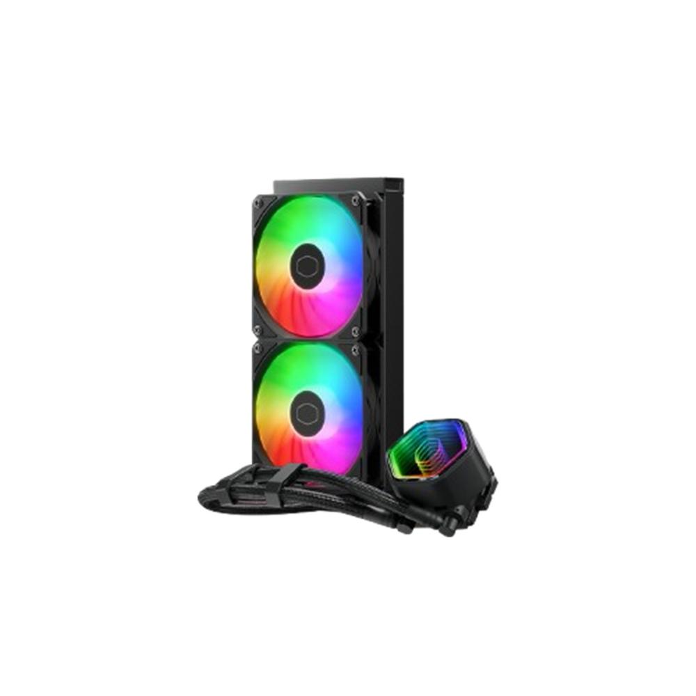Cooler master masterliquid 240 core ii argb 2x 120mm negro