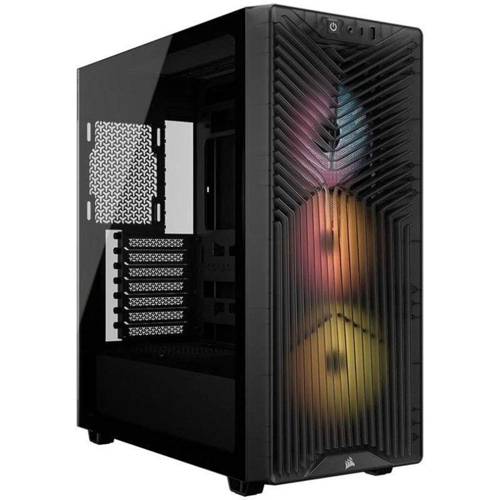 Corsair 3200d rs argb atx cristal templado smoke