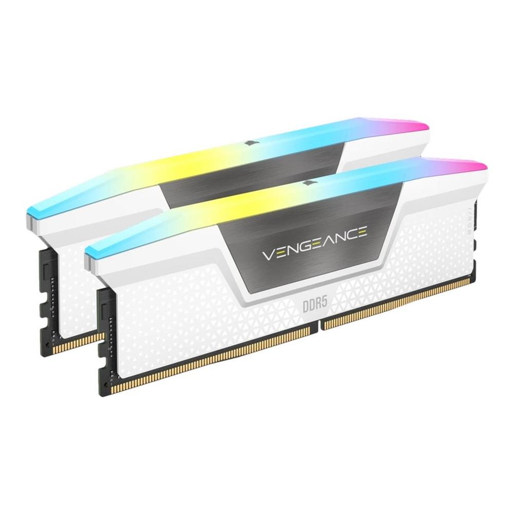 Corsair vengeance rgb white - 6000mhz - pc5 - 48000 - cl36 - 1.35v