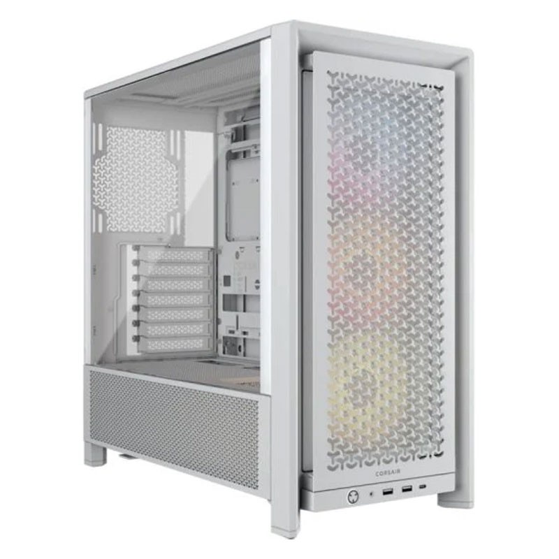 Corsair frame 4000d atx cristal templado blanca