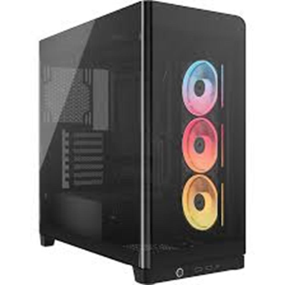 Corsair frame 4500x lx - r rgb atx cristal templado negra