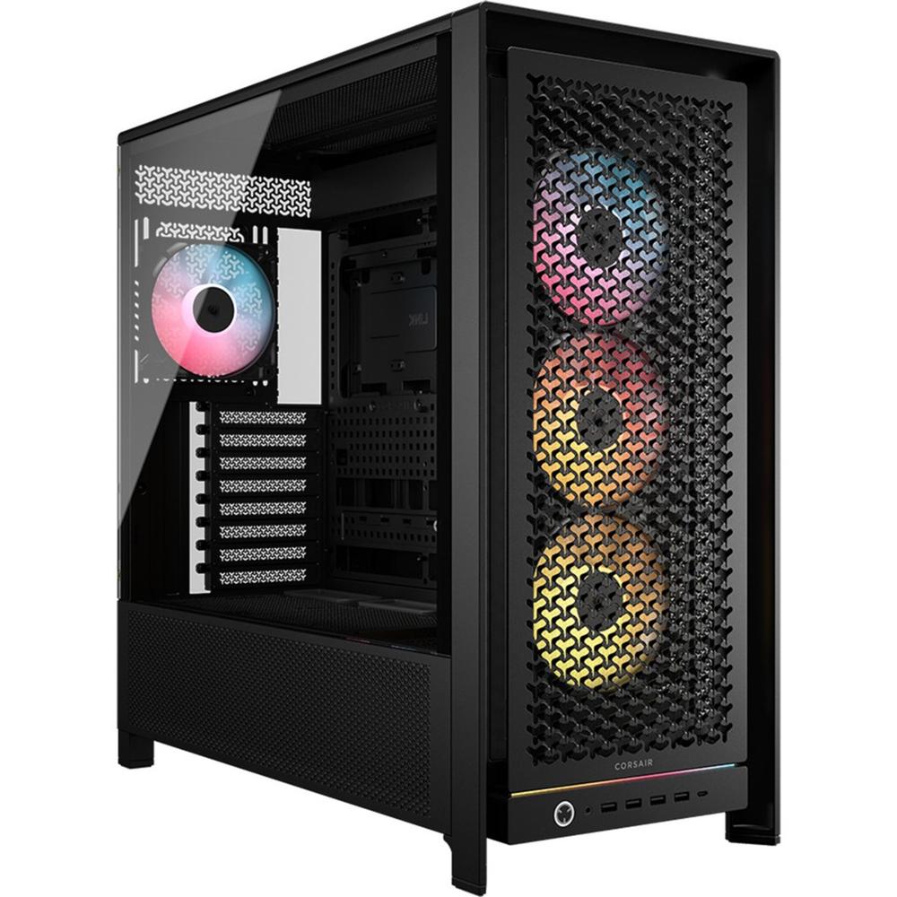 Corsair frame 5000d rs atx argb cristal templado negra