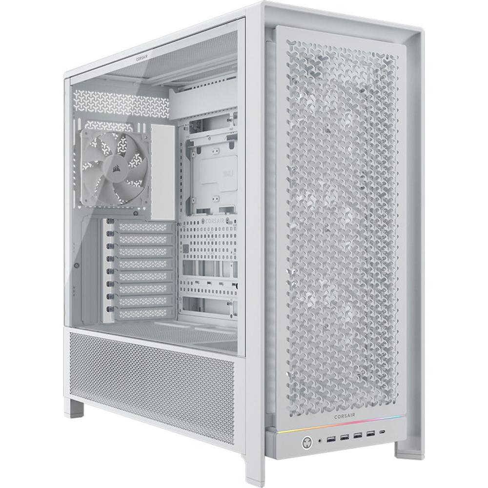 Corsair frame 5000d rs atx cristal templado blanco
