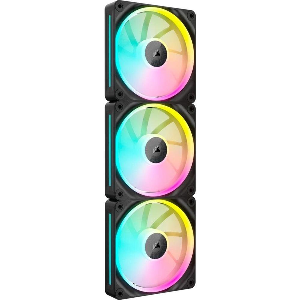 Corsair lx120 icue link rgb 3x 120mm negro