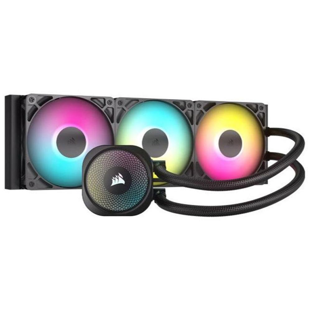 Corsair nautilus 360 argb 3x 120mm negro