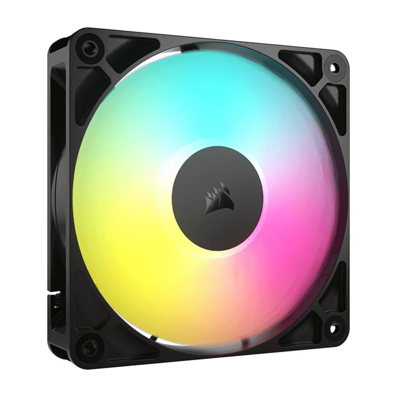 Corsair RS120 ARGB Carcasa del ordenador Ventilador 12 cm Negro 1 pieza(s)