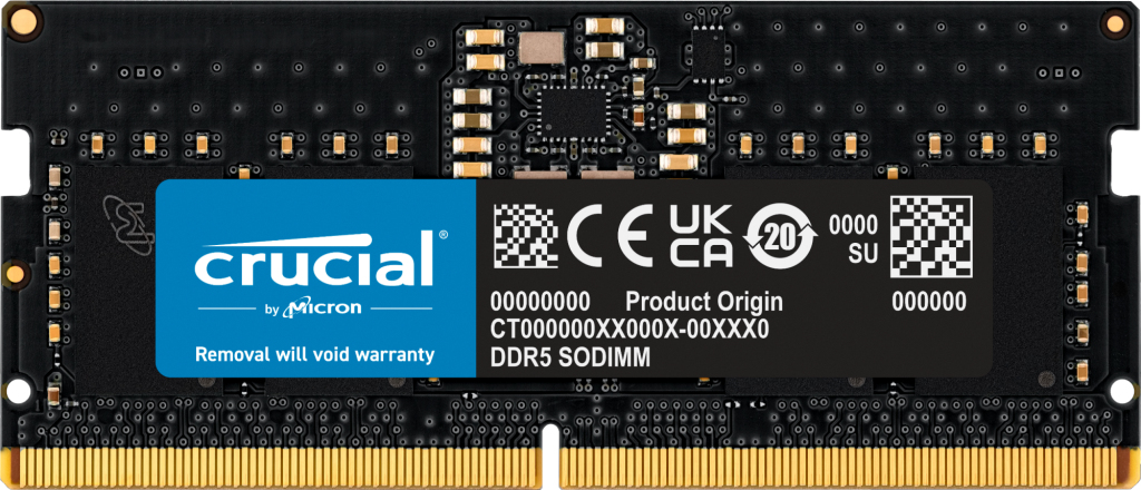 Crucial - sodimm - 4800 mhz - pc5 38400 cl40