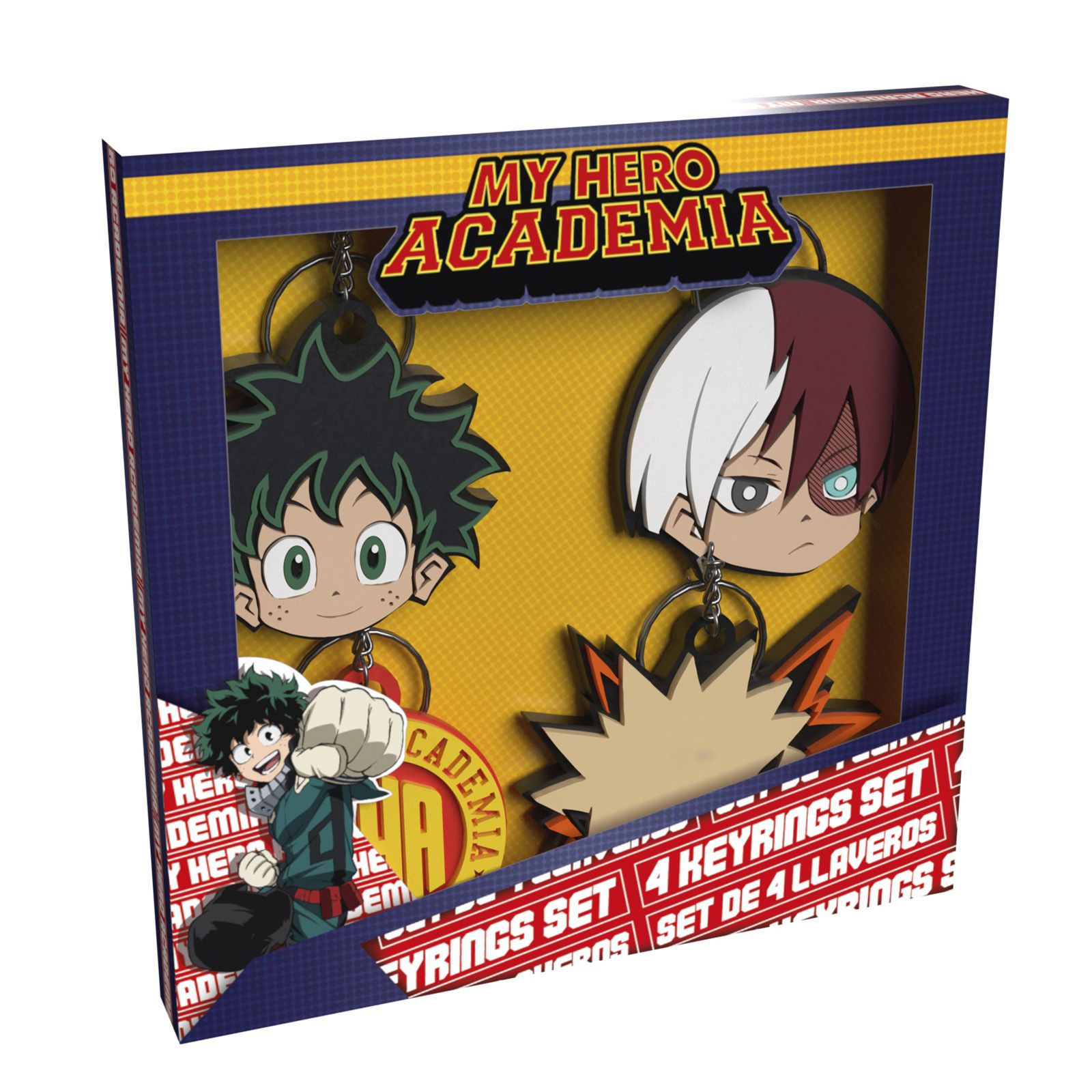 Cyp brands my hero academia 4 llaveros