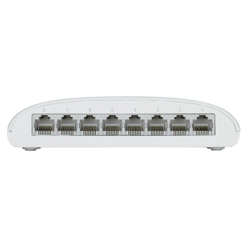 Dlink D-Link DGS-1008D - Conmutador - Switch 8 puertos - EN, Fast EN, Gigabit EN - 10Base-T, 100Base-TX, 1000Base-T