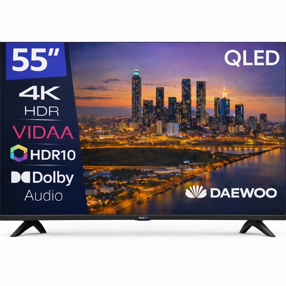 Daewoo 55 pulgadas qled 4k uhd - 55vb56qv - smart tv