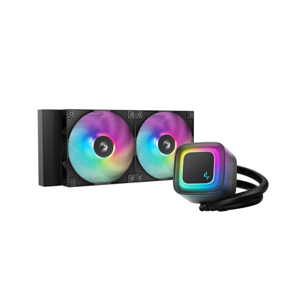 Deepcool le240 v2 argb 2x 120mm negro