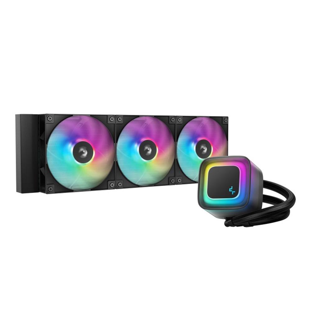 Deepcool le360 v2 argb 3x 120mm negro