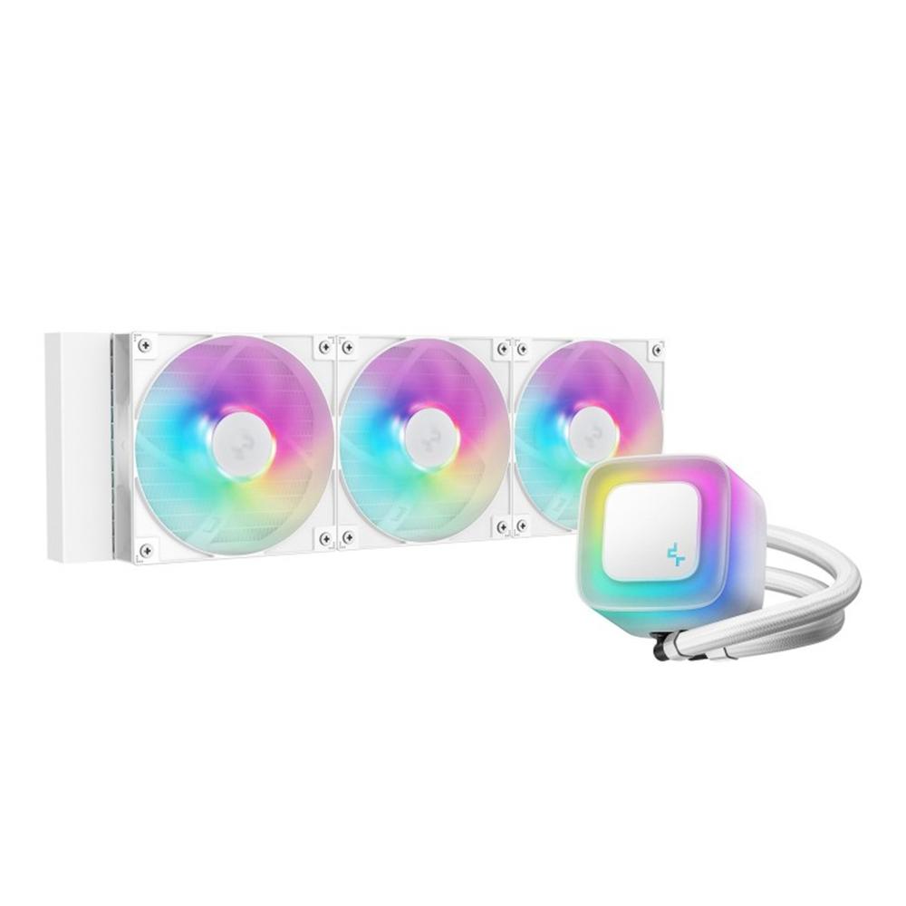 Deepcool le360 v2 argb 3x 120mm blanco